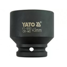 Головка короткая ударная 43 мм. 3/4"   6 гр.  YATO-1093
