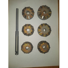 Набор зенкеров для восстановления седел клапанов RENAULT PREMIUM 9 зуб. 10595