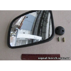Зеркало боковое ZL-030, АТ 3030 Н (420*220) SCANIA дополнительное с обогревом