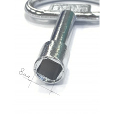 Ключ для сервисных шкафов кв. 8 мм. 78477