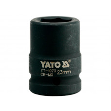 Головка короткая ударная 23 мм. 3/4"   6 гр.  YATO-1073