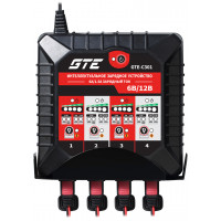 Интеллектуальное зарядное устройство 6/12V 1.5А GTE-C301 Интеллектуальное зарядное устройство 6/12V 1.5А GTE-C301