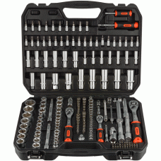 Набор инструмента 186 пр.  PROF. 1/2"-3/8"-1/4"   АД 39886