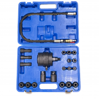 Съемник дизельных форсунок пневматический, 19 адаптеров  2028