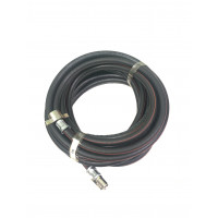 Шланг подкачки колёс  9м с наконечником "прищепка" (Россия)