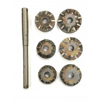 Шарошки для седел клапанов  ЯМЗ 7511  9зуб.  10536, 11193