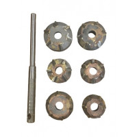 Шарошки для седел клапанов  ЗМЗ 402 ,421  6зуб.  10521, 10406