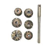 Шарошки для седел клапанов  БЫЧОК Д-245, Д-260  9зуб.  10518, 12683