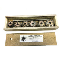 Шарошки для седел клапанов  ВАЗ 01-07,21083,21213,2110,ЗМЗ406  7зуб.  10511,12231