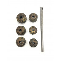 Шарошки для седел клапанов  ВАЗ 2101-07-083-10,21213,ЗМЗ406  6зуб. 10404 10510