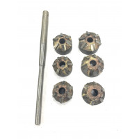 Шарошки для седел клапанов  ВАЗ 2108, 21081 1.3L  6зуб.  10503, 10405